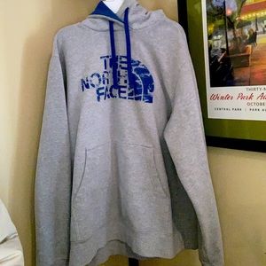 Grey North Face Hoodie